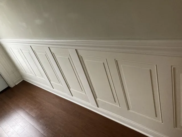 a view of a closet in the kitchen