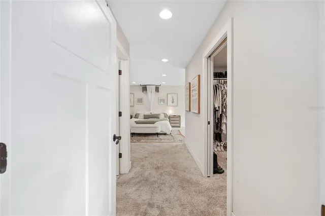 a view of a city and an ocean view