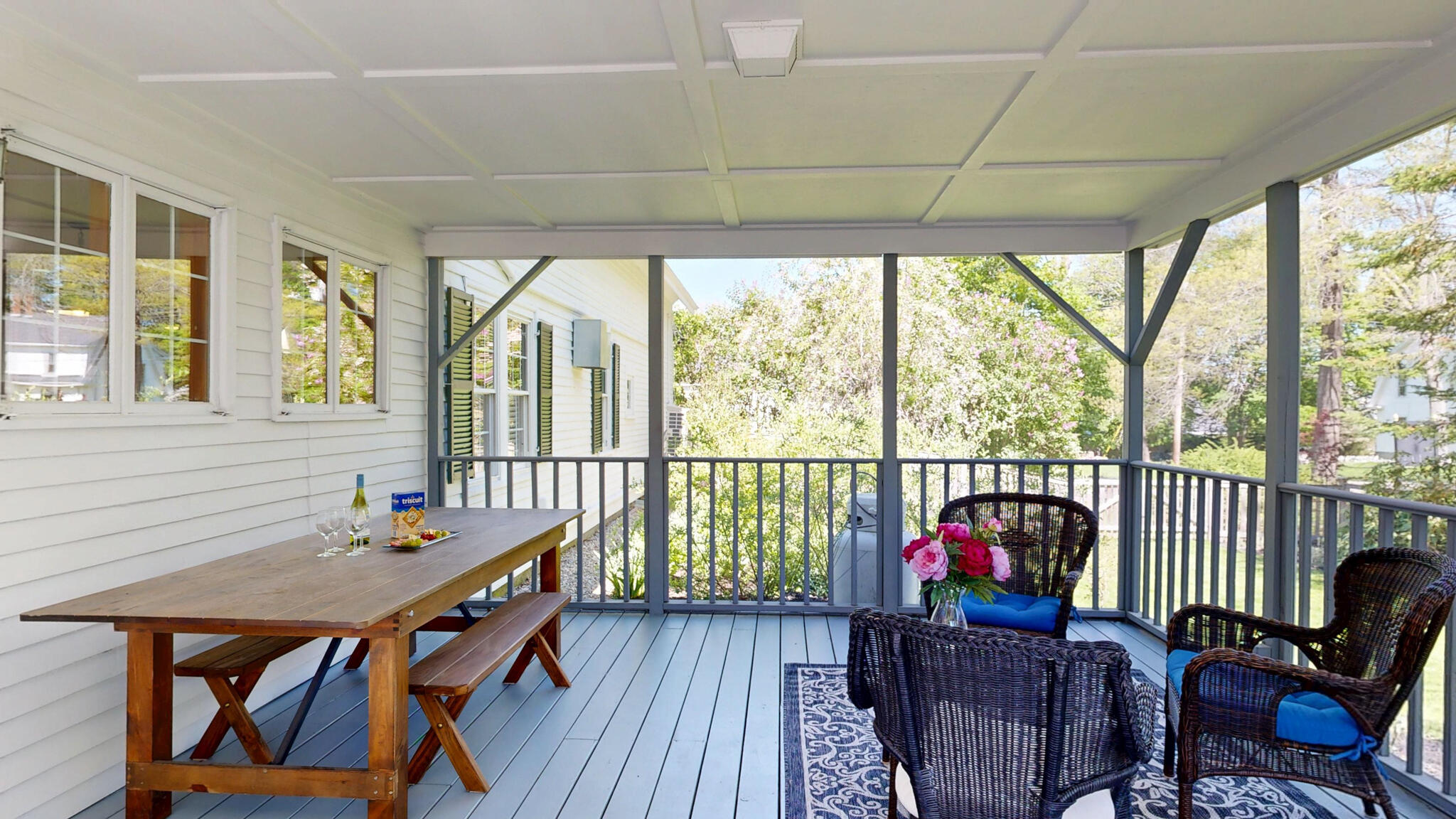 75 Court Street Belfast, ME 04915 - Photo 16 of 94 Wood Decking in Sun Porch