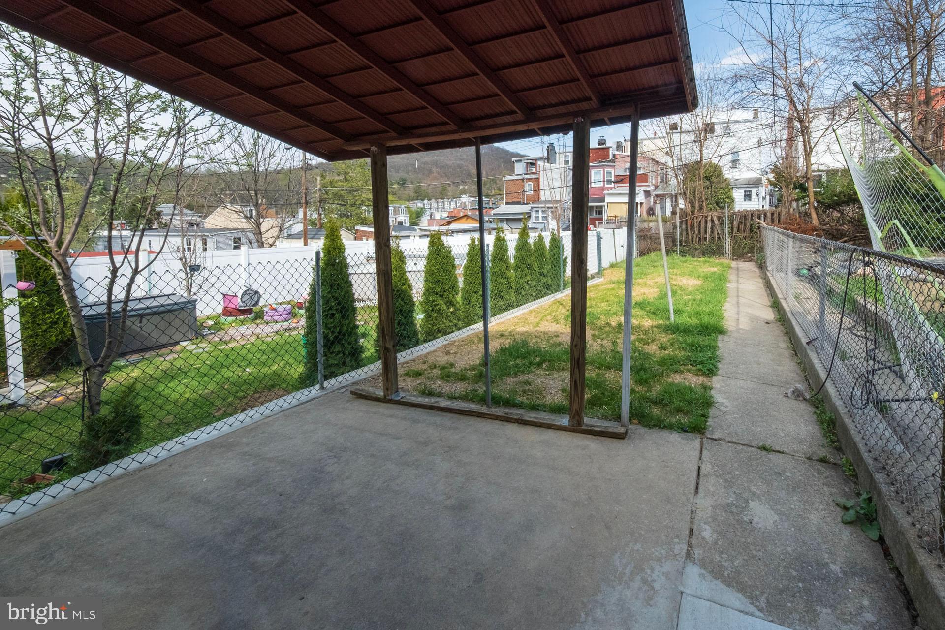 525 South 18th Street Reading, PA 19606 - Photo 16 of 18 a view of a backyard