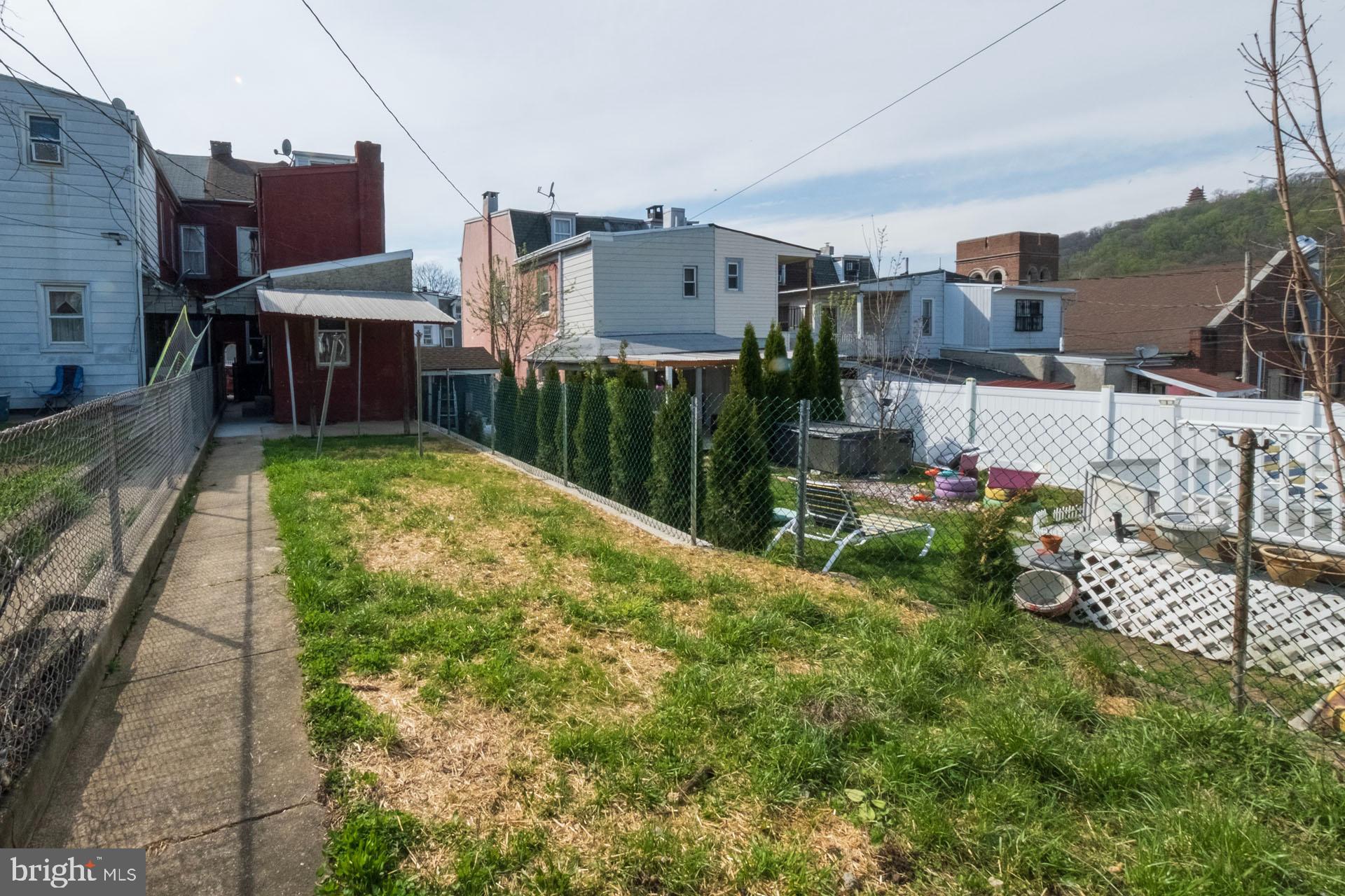 525 South 18th Street Reading, PA 19606 - Photo 17 of 18 a view of a house with a yard