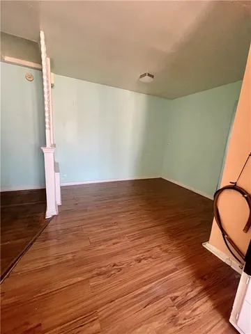 a view of wooden floor in a room