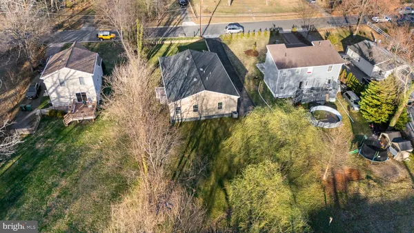 a bird view of small house