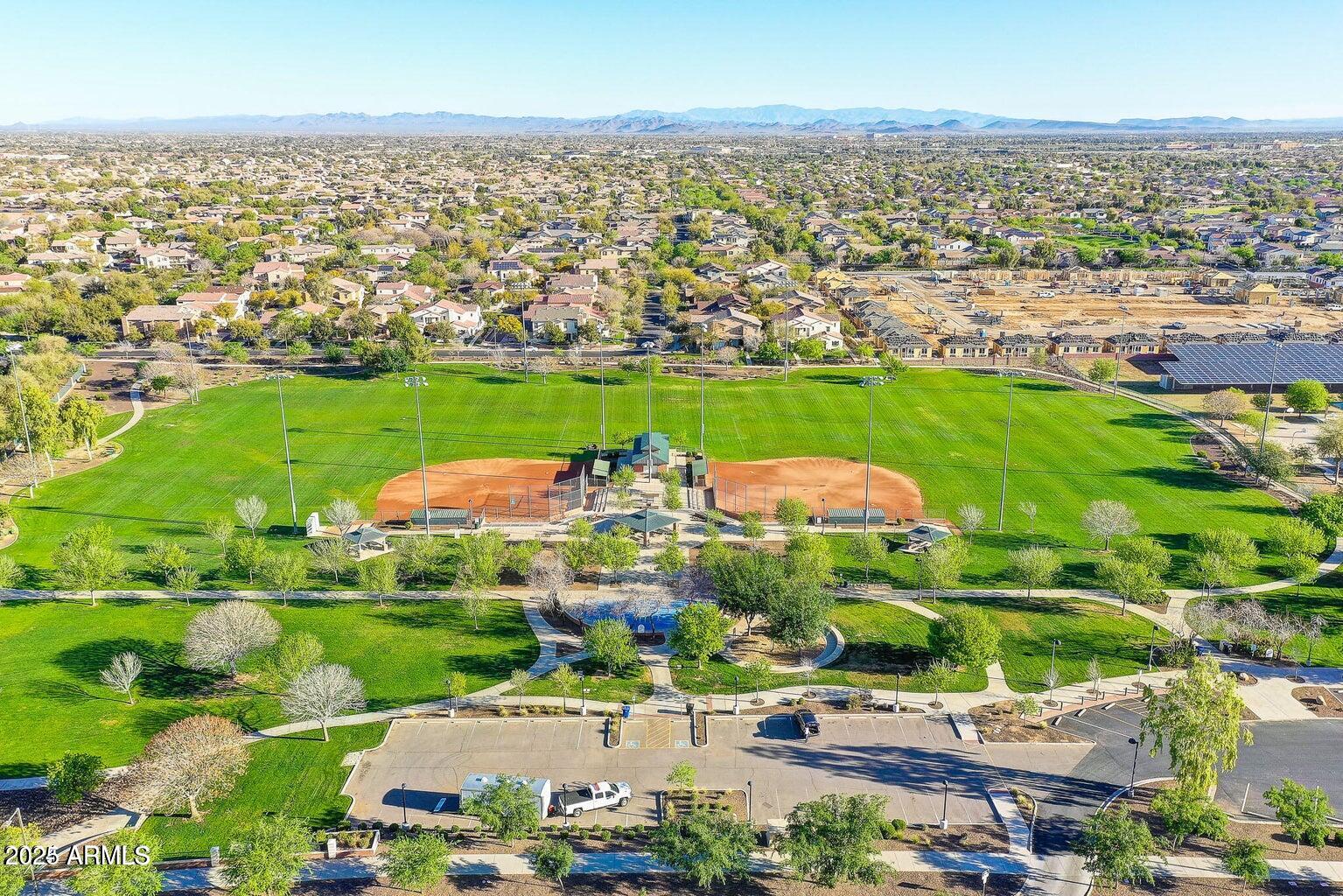 15366 West Bloomfield Road Surprise, AZ 85379 - Photo 38 of 48 an aerial view of tennis court