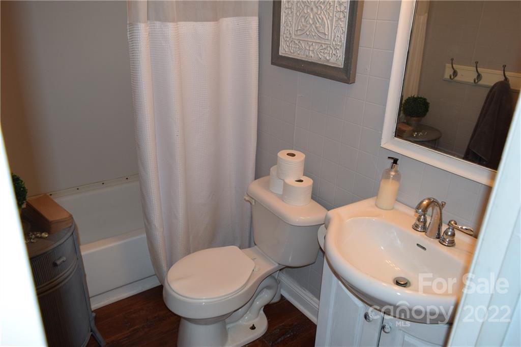 3136 Pea Ridge Road Mill Spring, NC 28756 - Photo 17 of 24 a bathroom with a sink and a toilet