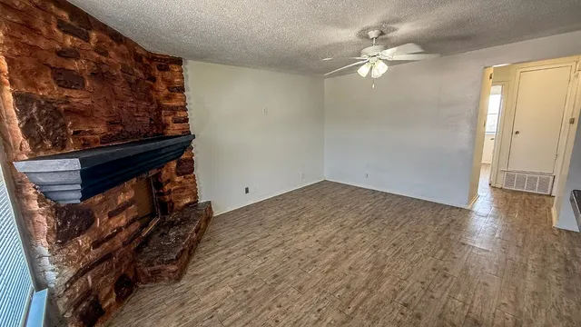 wooden floor in an empty room