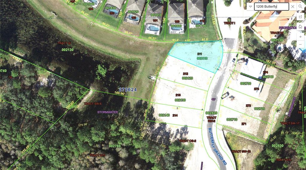 1206 Butterfly Orchid Road Davenport, FL 33837 - Photo 3 of 3 an aerial view of residential houses with outdoor space