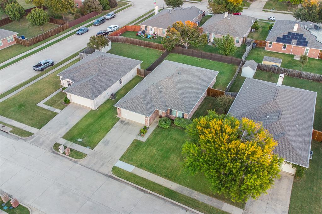 2633 Rockport Lane Little Elm, TX 75068 - Photo 32 of 39 an aerial view of a house