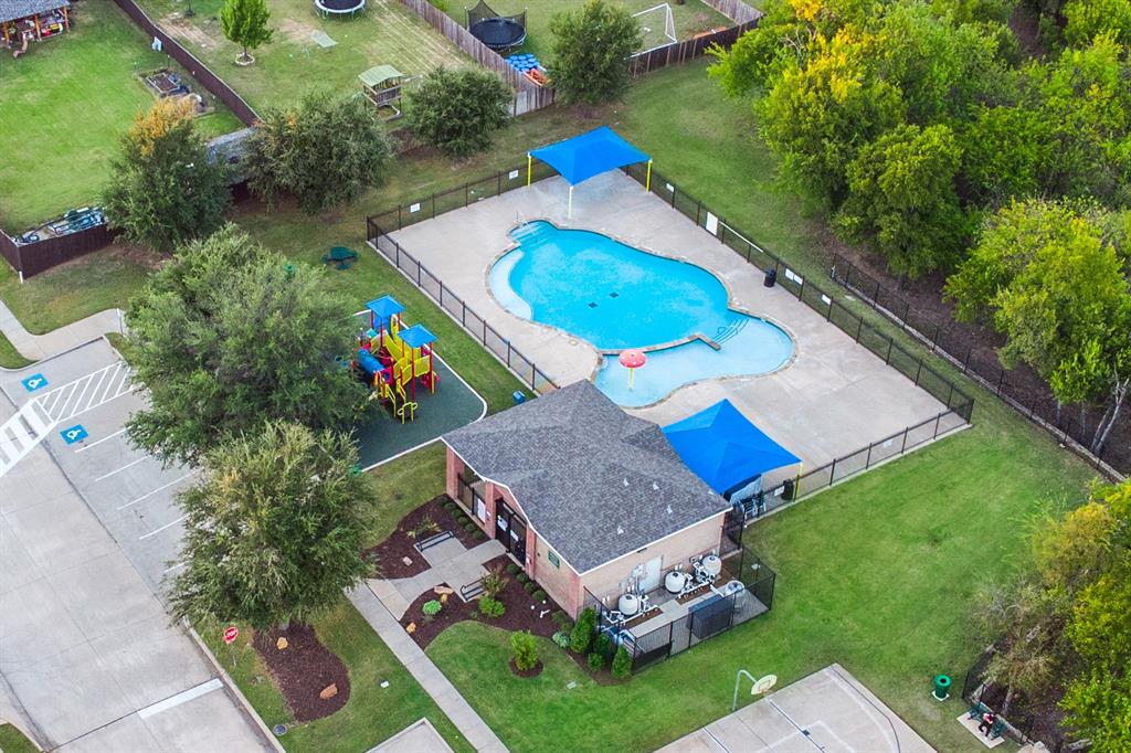 2633 Rockport Lane Little Elm, TX 75068 - Photo 39 of 39 an aerial view of a house