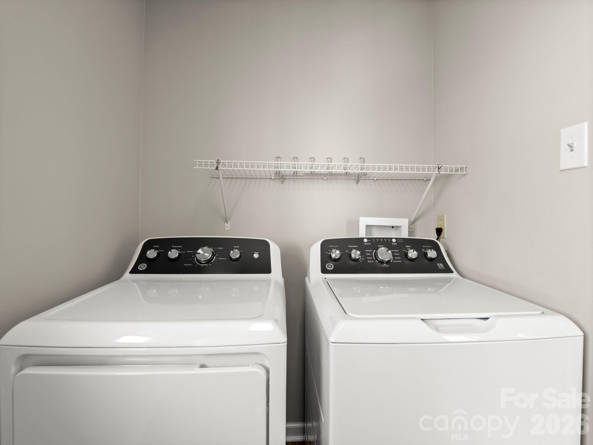 204 West Fernwood Drive Rutherfordton, NC 28139 - Photo 26 of 34 a close up view of washer and dryer