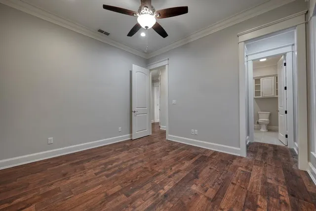 wooden floor in an empty room