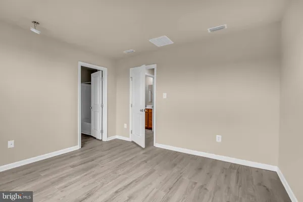 wooden floor in an empty room