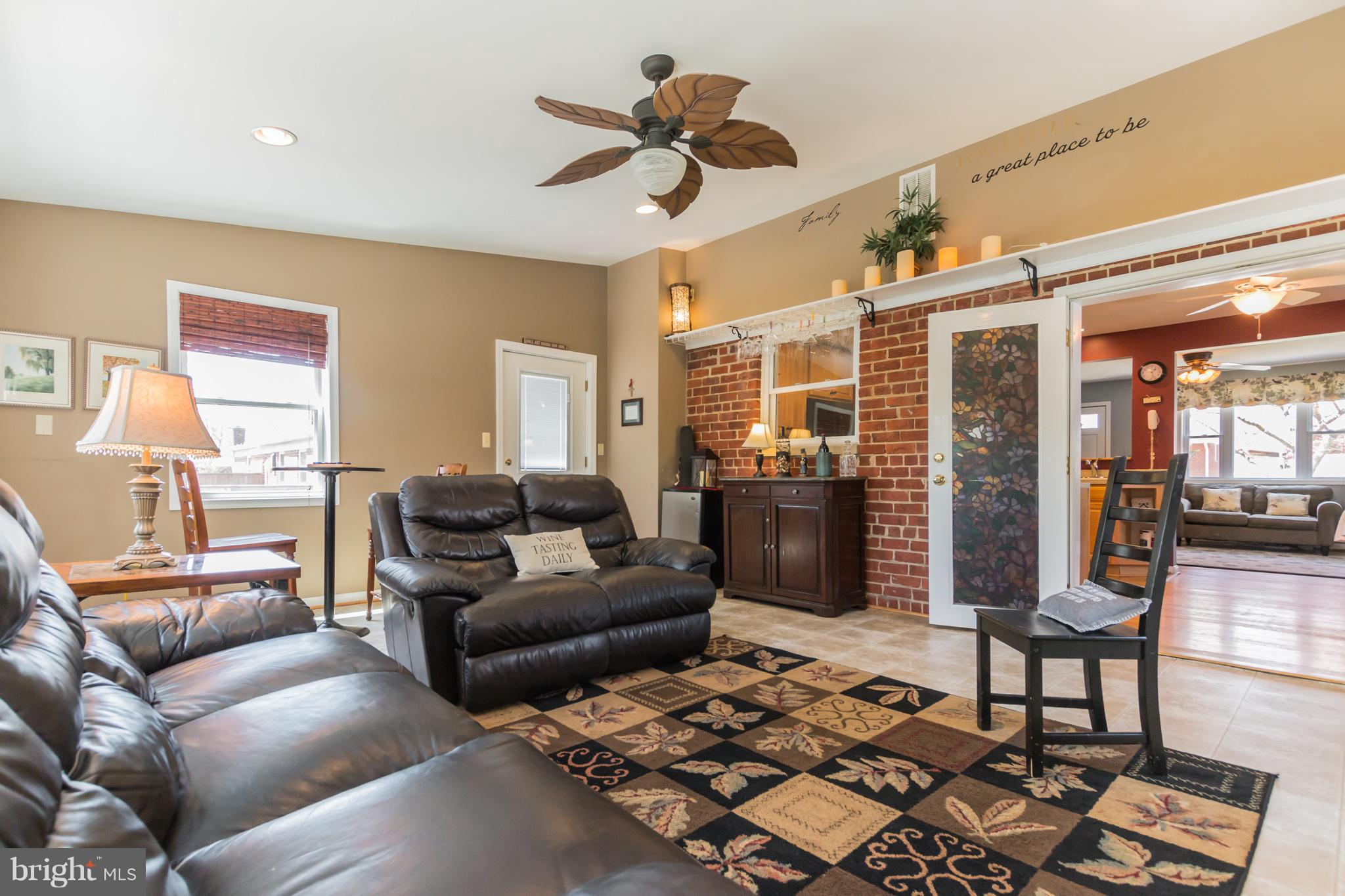 916 Snure Road Silver Spring, MD 20901 - Photo 11 of 30 Family Room steps from Kitchen & Living Room