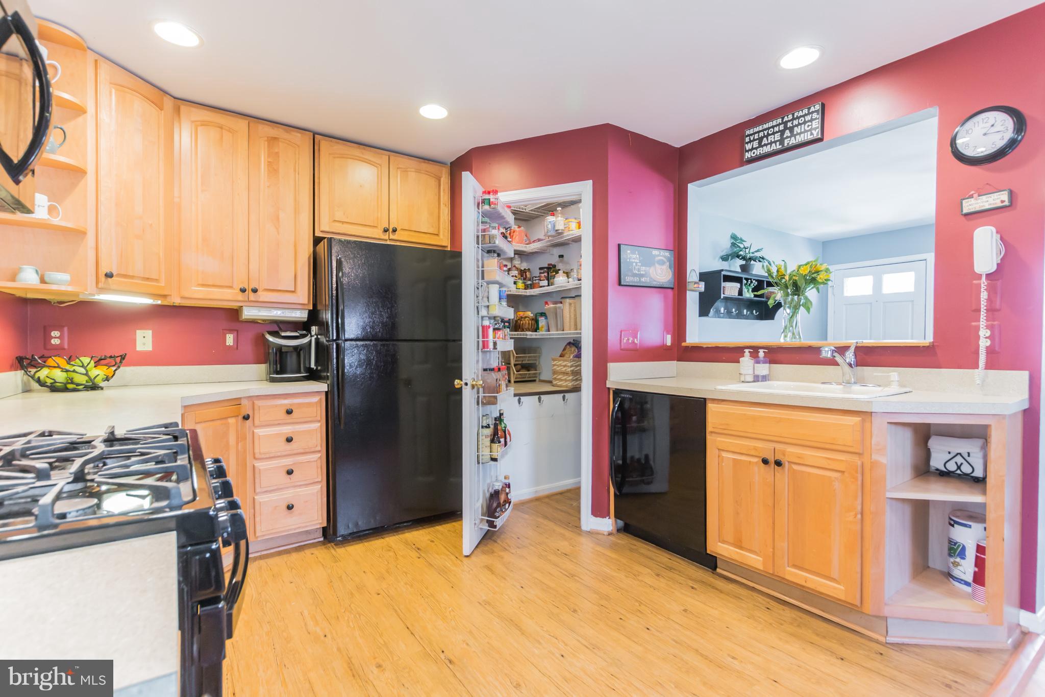 916 Snure Road Silver Spring, MD 20901 - Photo 6 of 30 Kitchen with Large Pantry Closet