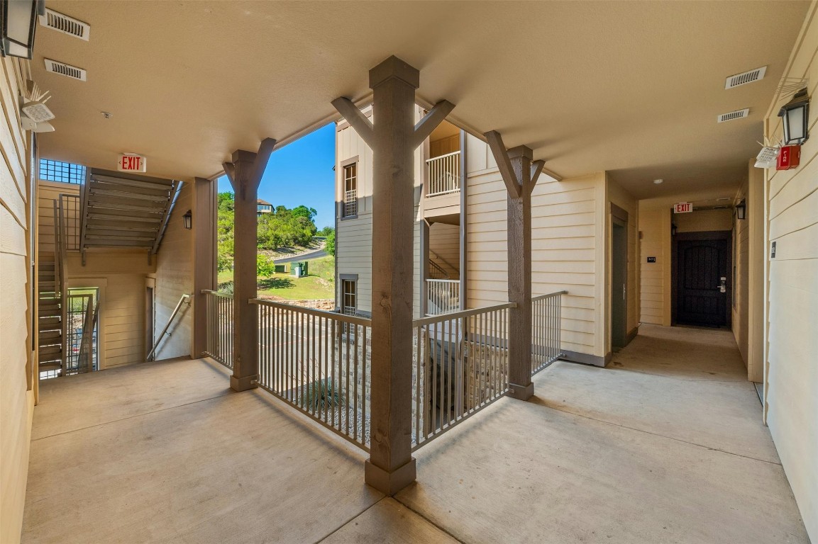 17800 Edgewood Way, Unit 202 Jonestown, TX 78645 - Photo 3 of 40 a view of a hallway with entryway