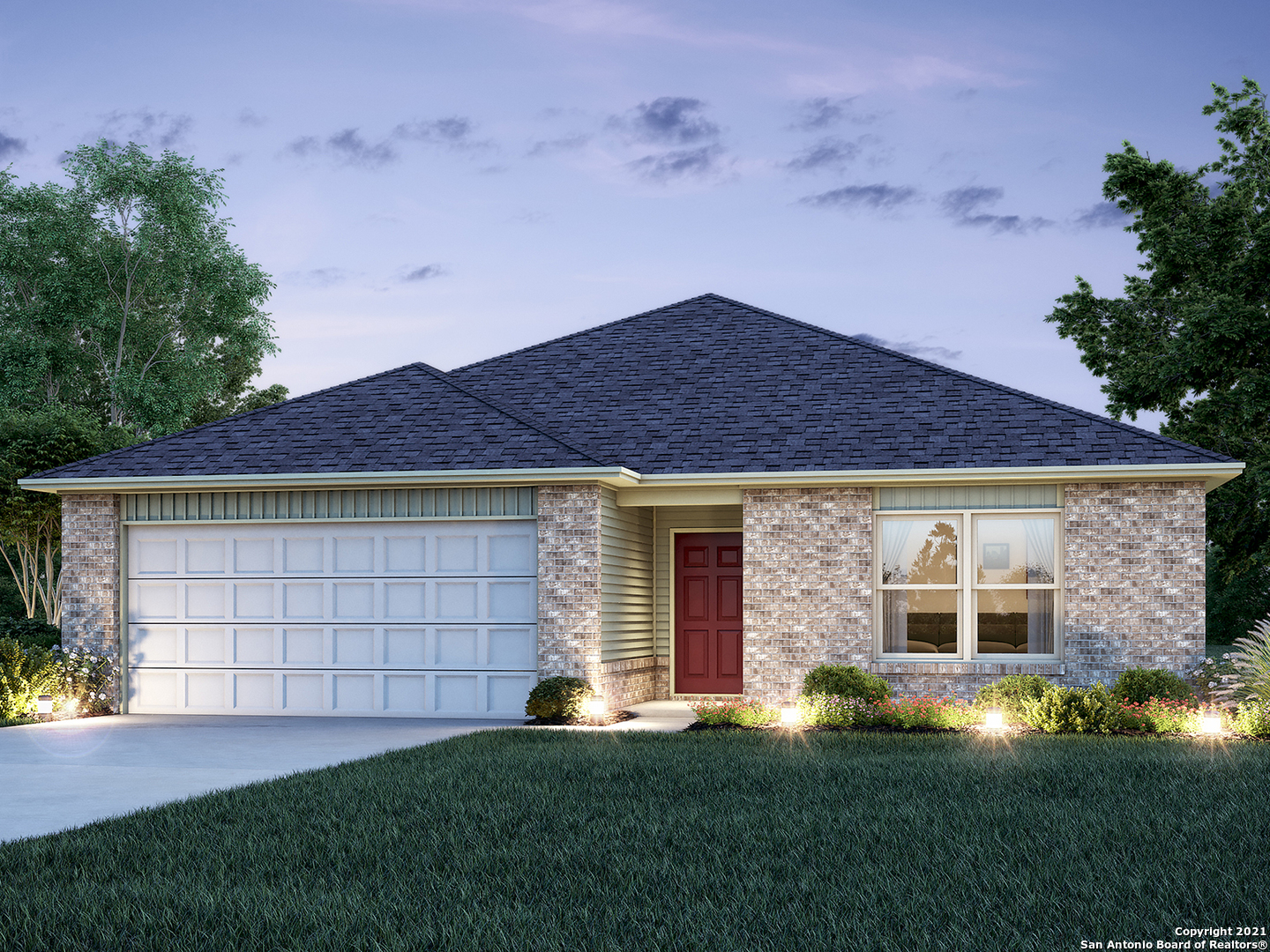 3209 Ridge Place Seguin, TX 78155 - Photo 1 of 1 a front view of a house with a yard