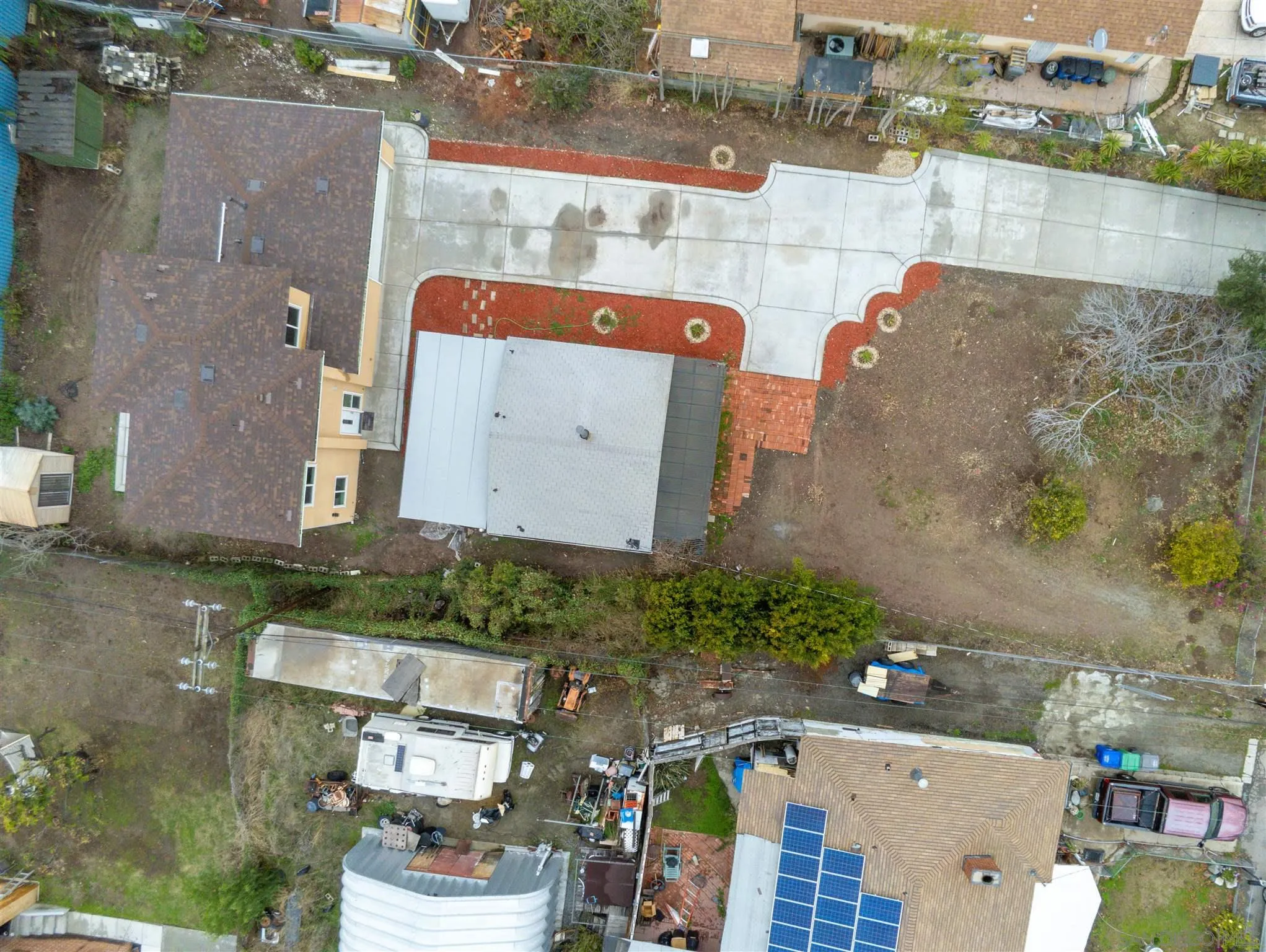 9957 Sierra Madre Road Spring Valley, CA 91977 - Photo 31 of 46 an aerial view of residential houses with outdoor space
