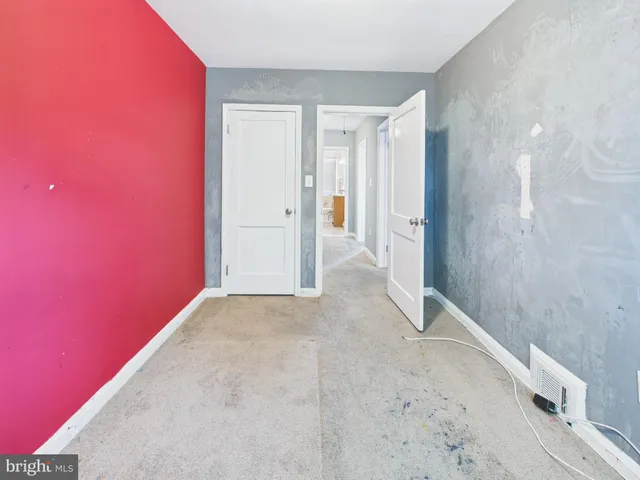 a view of empty room