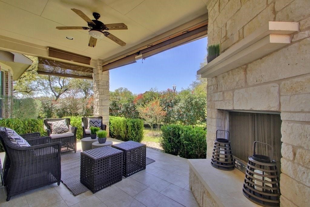 10825 Ballard Path Austin, TX 78717 - Photo 34 of 39 a balcony with furniture and a potted plant