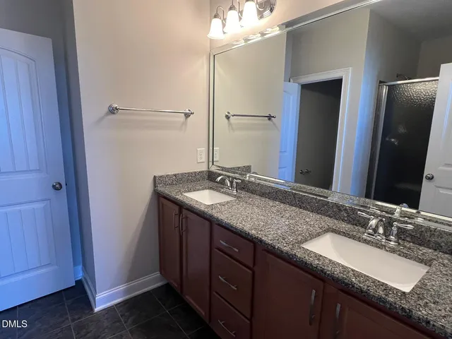 a front view of building with yard