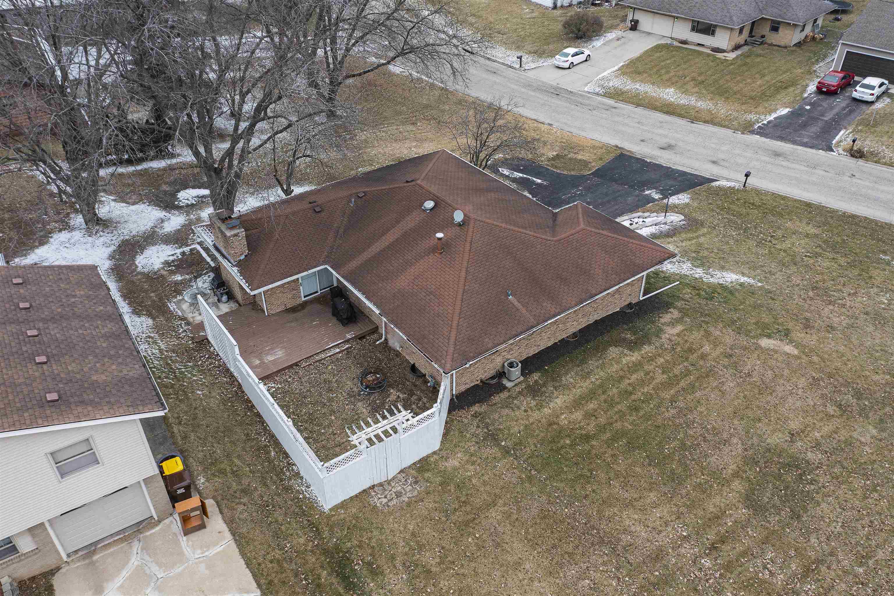 4711 Brookview Road Rockford, IL 61107 - Photo 23 of 26 an aerial view of residential house with outdoor space