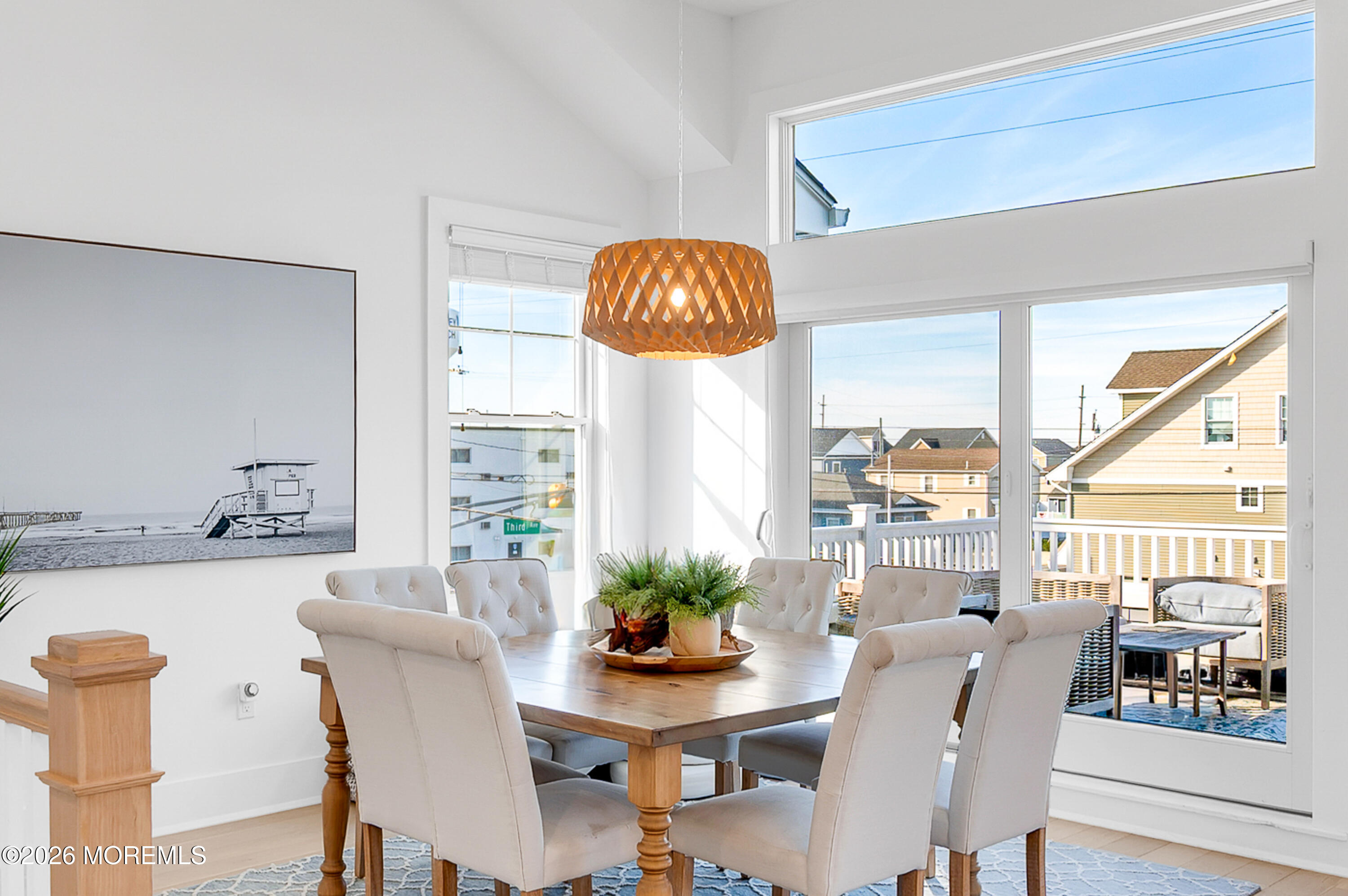 2000 Highway 35 Seaside Heights, NJ 08751 - Photo 20 of 55 a view of a dining room with furniture and chandelier