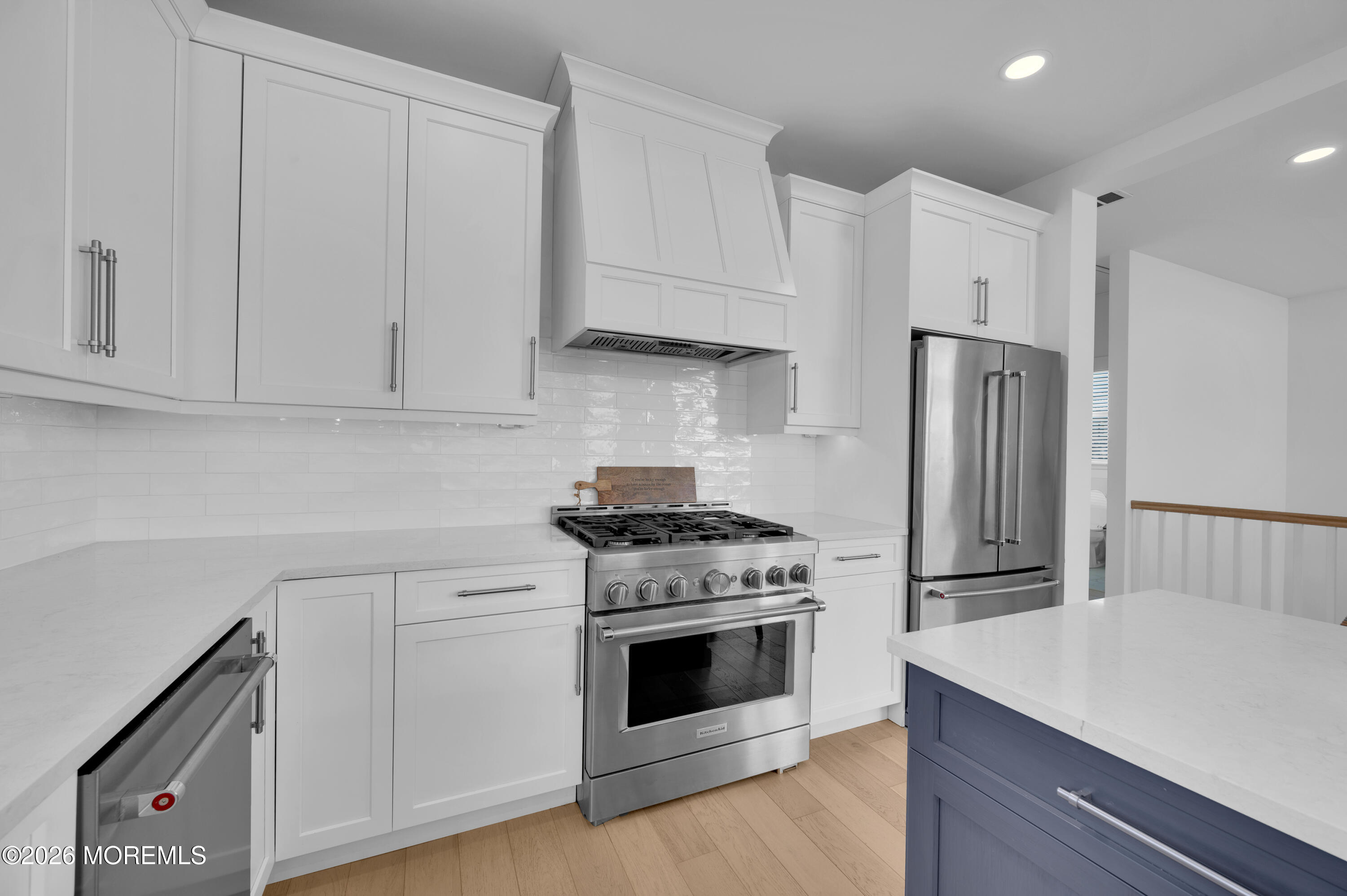 2000 Highway 35 Seaside Heights, NJ 08751 - Photo 4 of 55 a kitchen with cabinets appliances and wooden floor