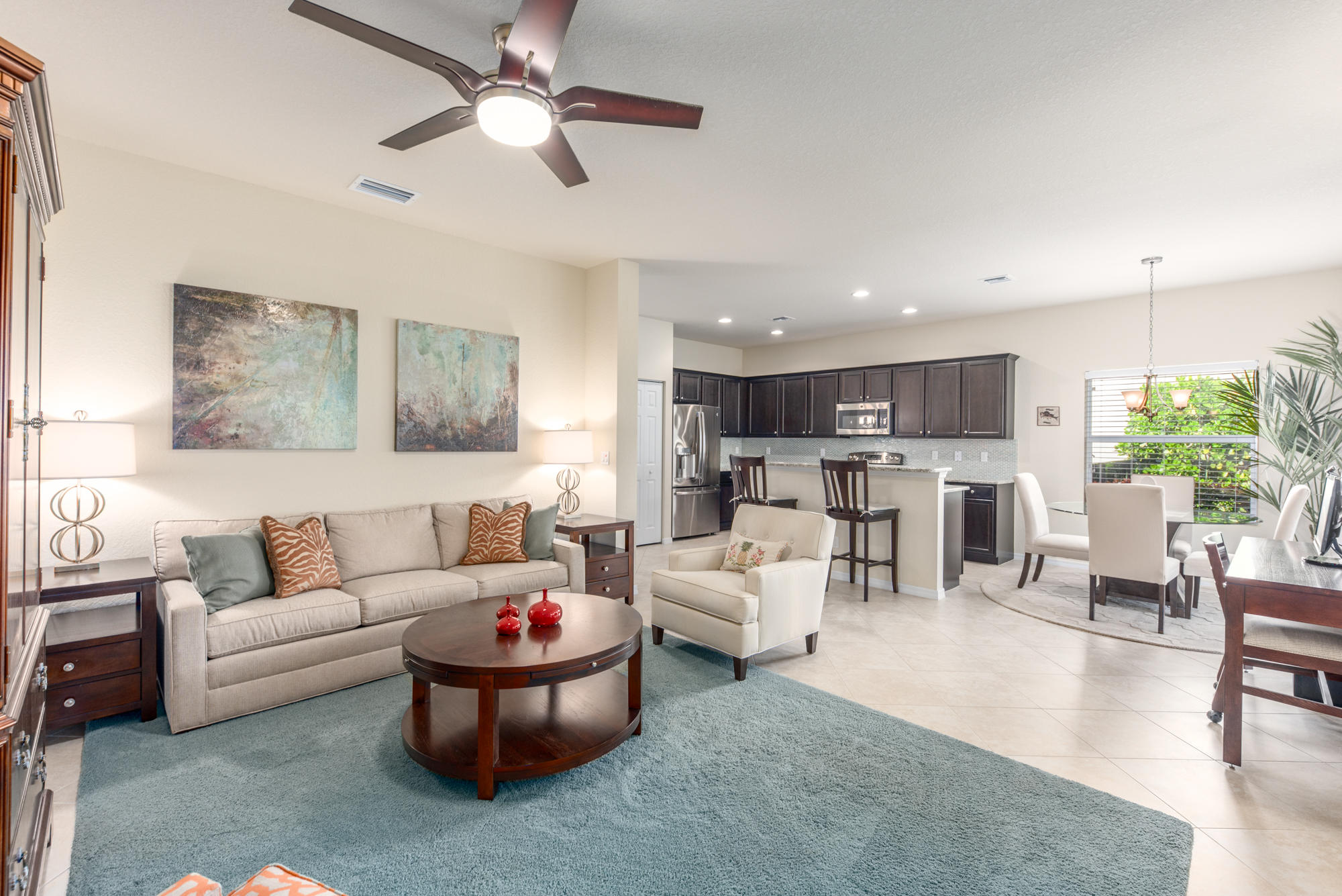 151 Rudder Cay Way Jupiter, FL 33458 - Photo 6 of 32 a living room with furniture and a large window