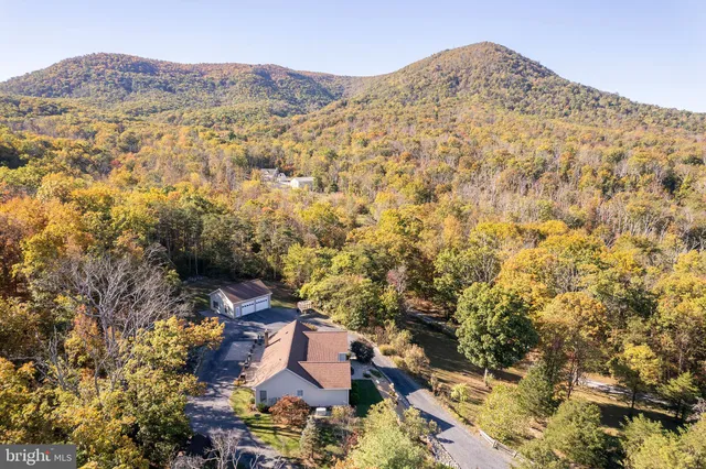 view of city and mountain