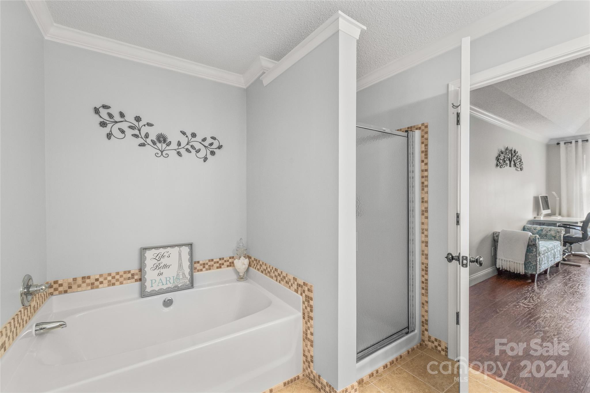 3008 Viola Lane Monroe, NC 28110 - Photo 26 of 36 a bathroom with a tub and shower