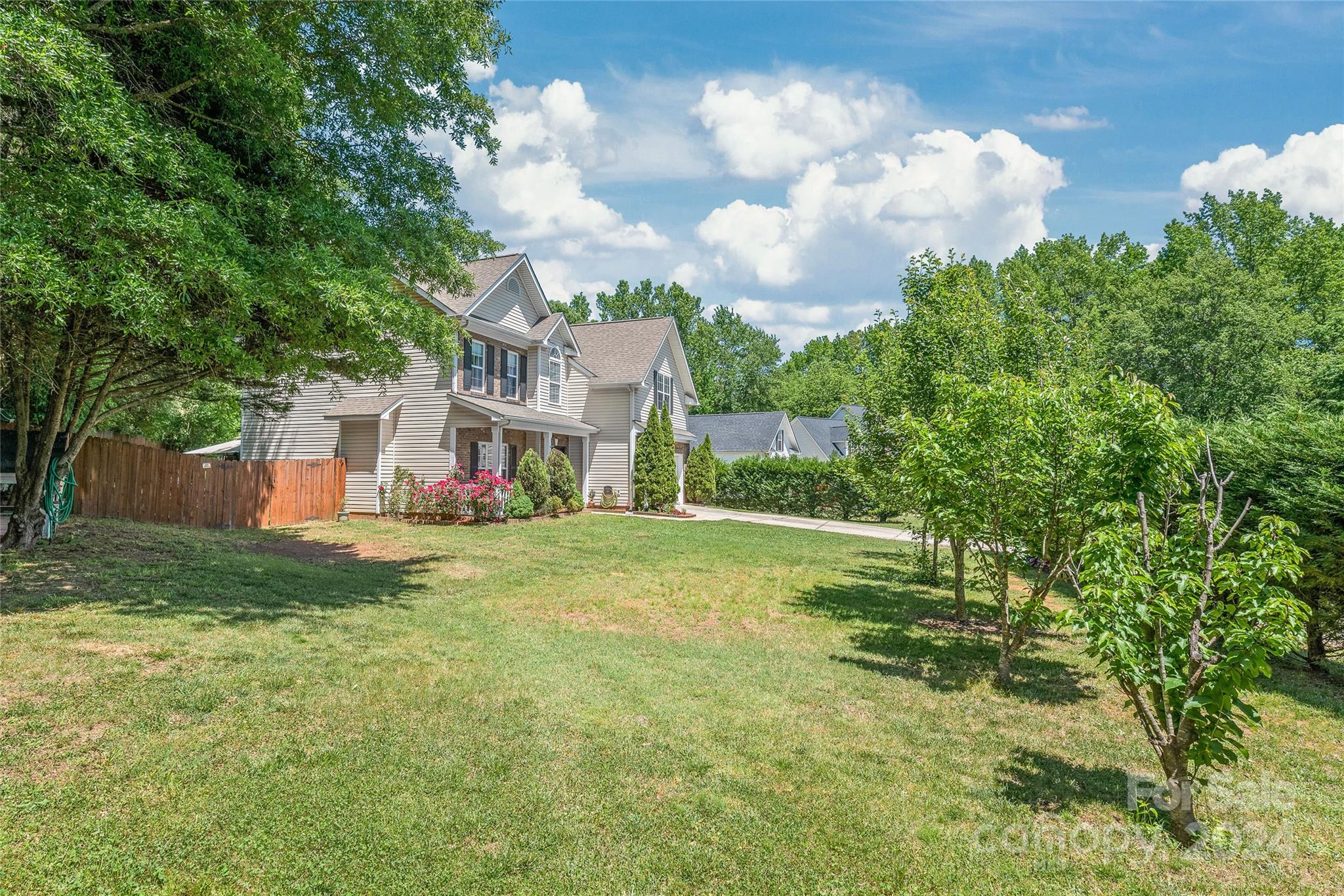 3008 Viola Lane Monroe, NC 28110 - Photo 36 of 36 a view of a house with a big yard