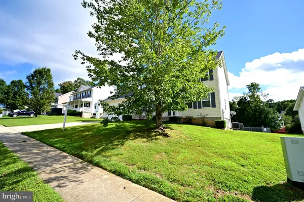 a view of a house with garden