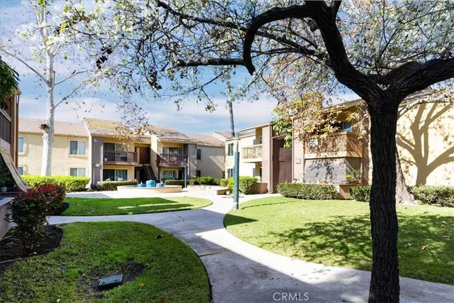 a view of a house with sitting area