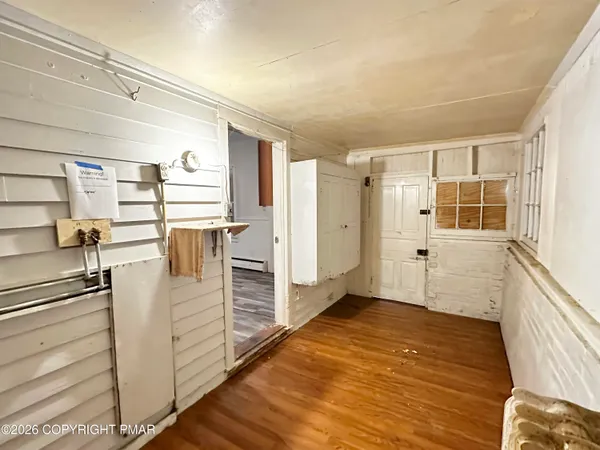 a view of a room with window