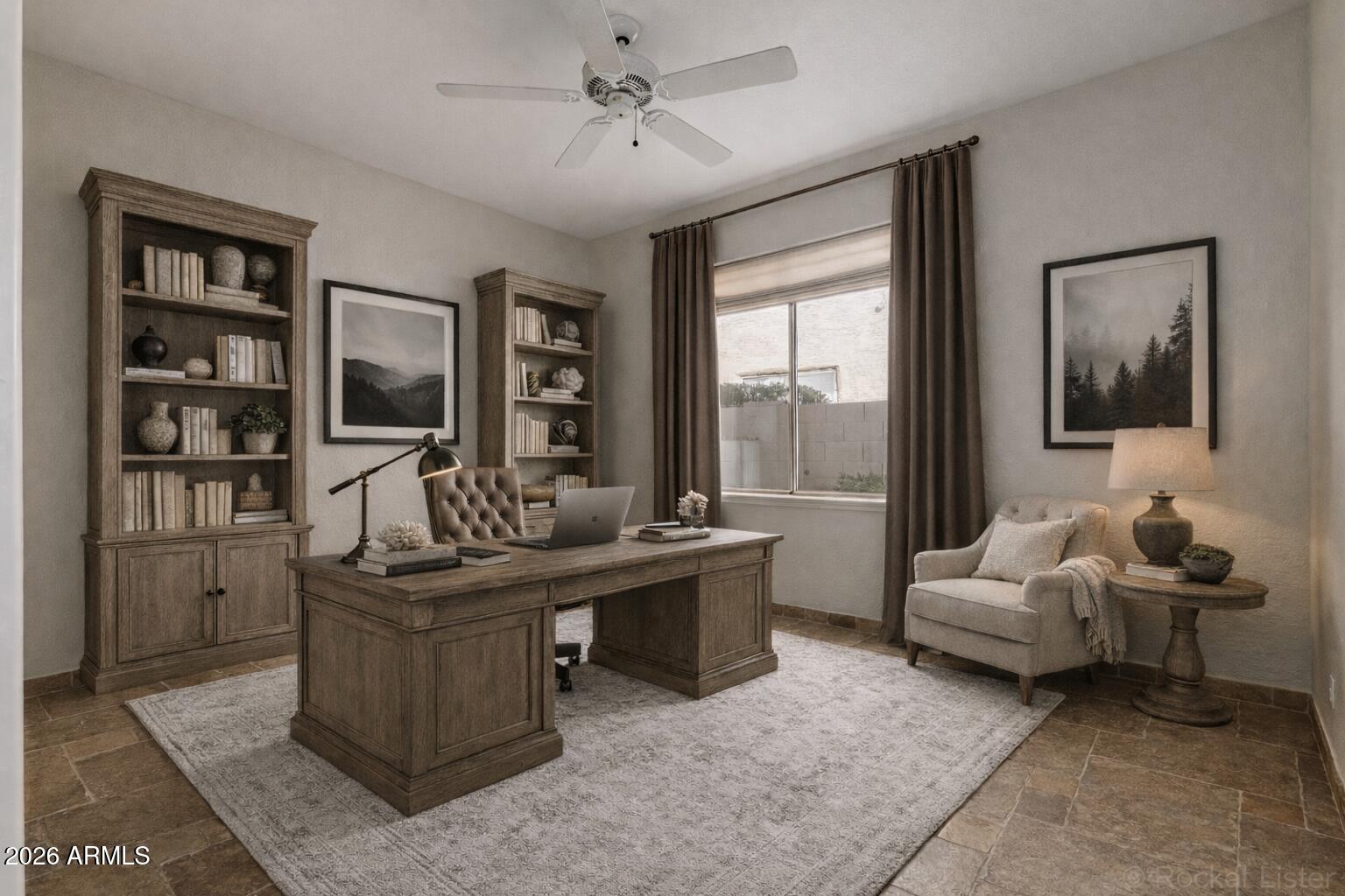 9719 East Pine Valley Road Scottsdale, AZ 85260 - Photo 39 of 62 a living room with furniture and window