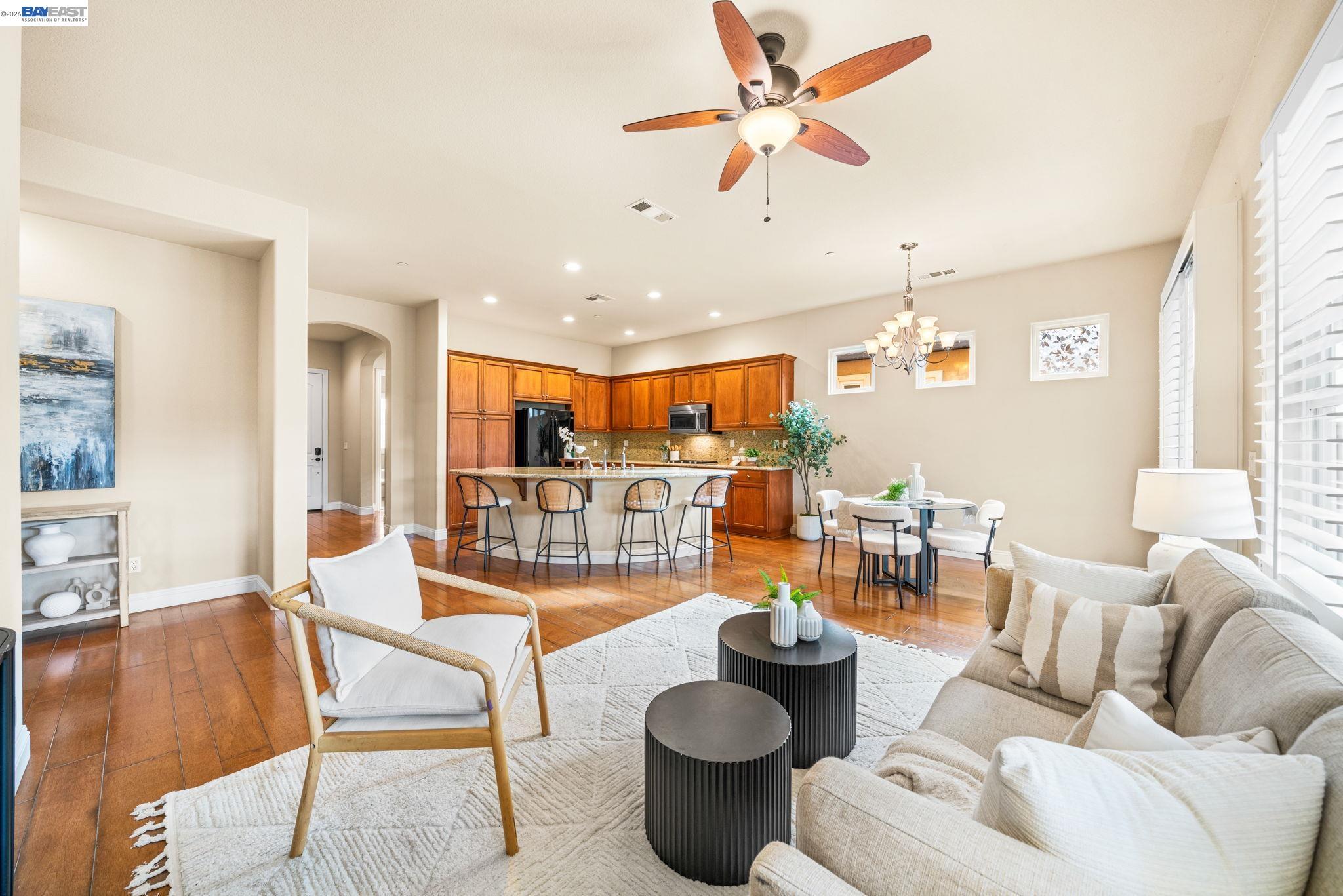 1033 Malbec Lane Brentwood, CA 94513 - Photo 20 of 37 a living room with furniture and a large window