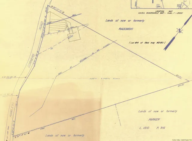 $44,000 | Tbd Hawleys Corners Road, Highland, NY 12528