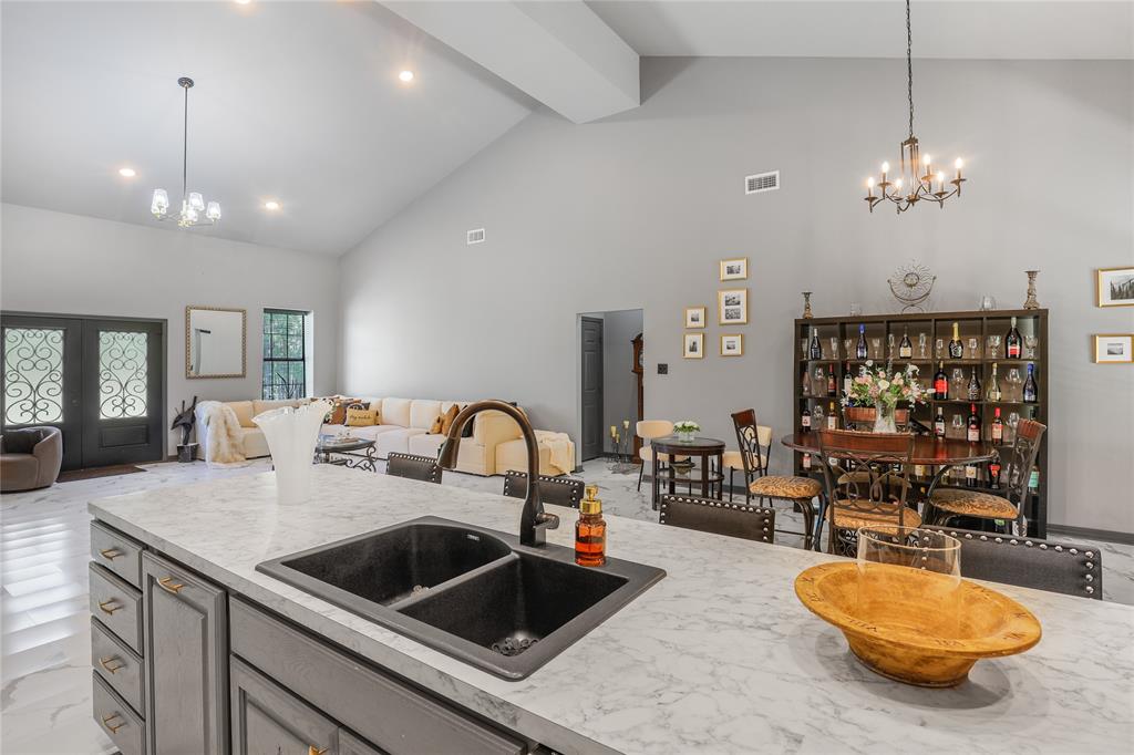1373 George Ephram Cord 166 Road Overton, TX 75684 - Photo 11 of 40 Vaulted ceiling with recessed lighting