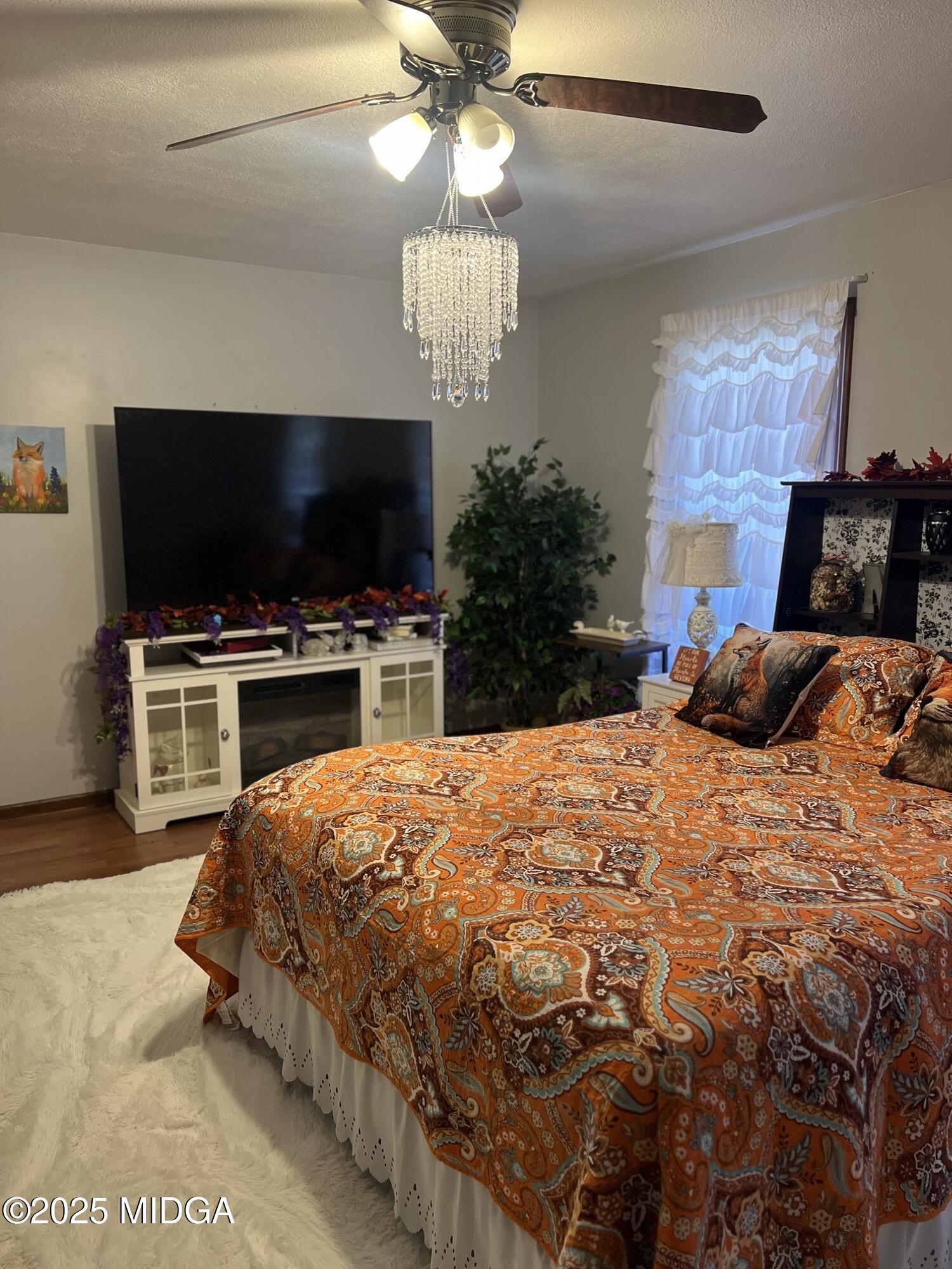 311 Overlook Drive Montezuma, GA 31063 - Photo 12 of 25 a bedroom with a bed and a flat screen tv