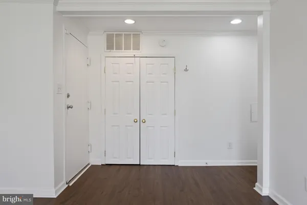 a view of room with hallway