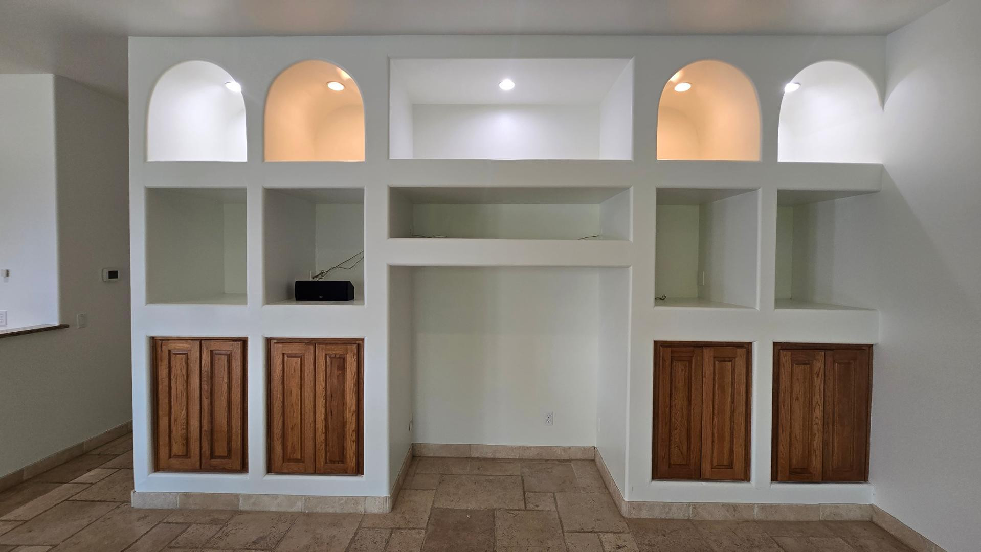 4485 East Quail Brush Road Cave Creek, AZ 85331 - Photo 20 of 64 a view of two entryway door with chandelier