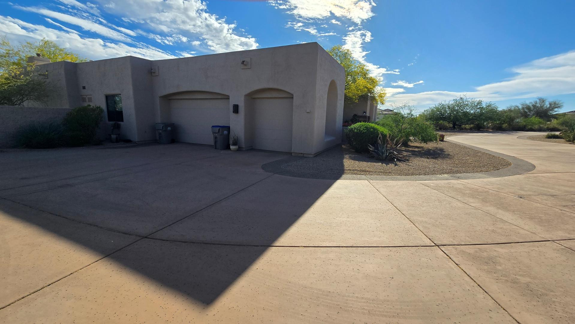 4485 East Quail Brush Road Cave Creek, AZ 85331 - Photo 5 of 64 a view of a house with a yard