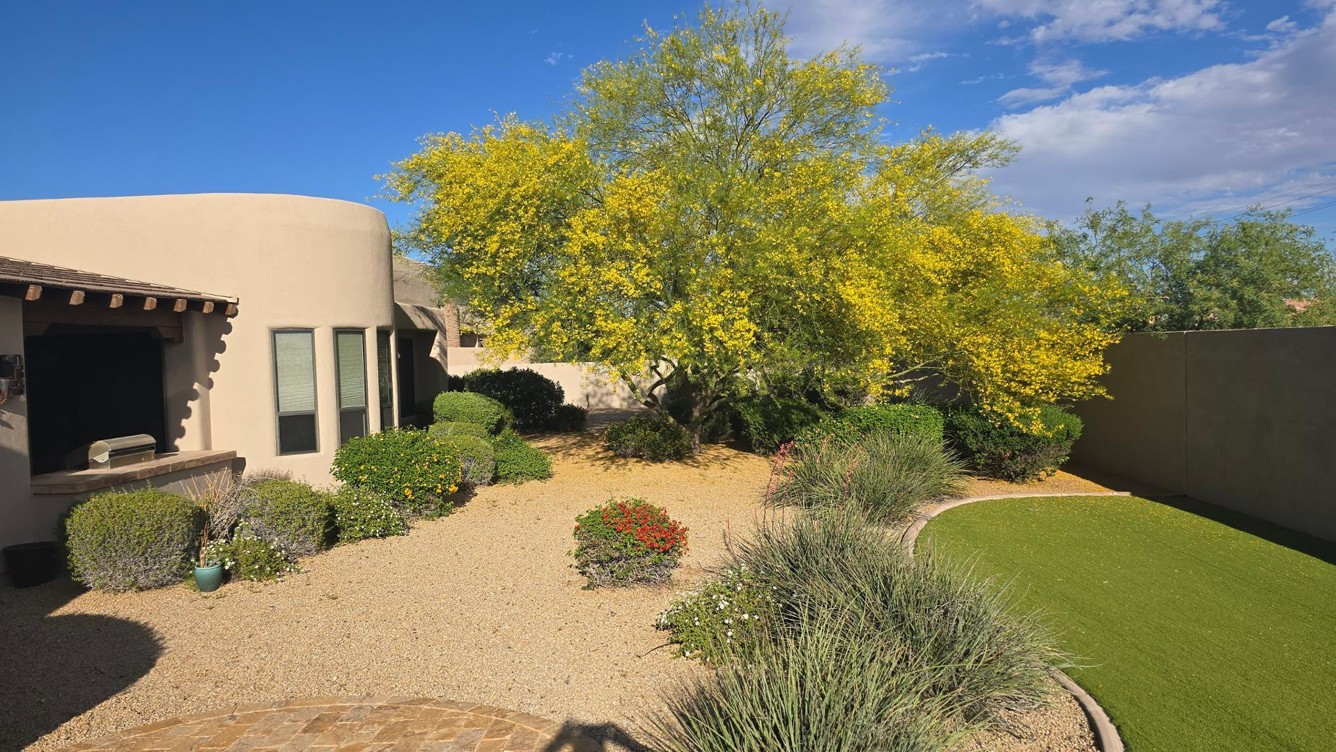 4485 East Quail Brush Road Cave Creek, AZ 85331 - Photo 60 of 64 a view of a backyard