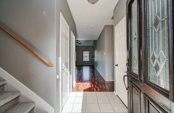 a view of a hallway