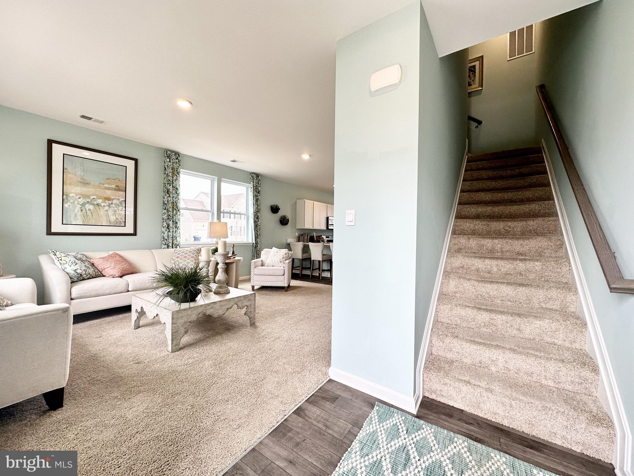 1509 Avon Way Salisbury, MD 21801 - Photo 2 of 27 a living room with furniture and a fireplace