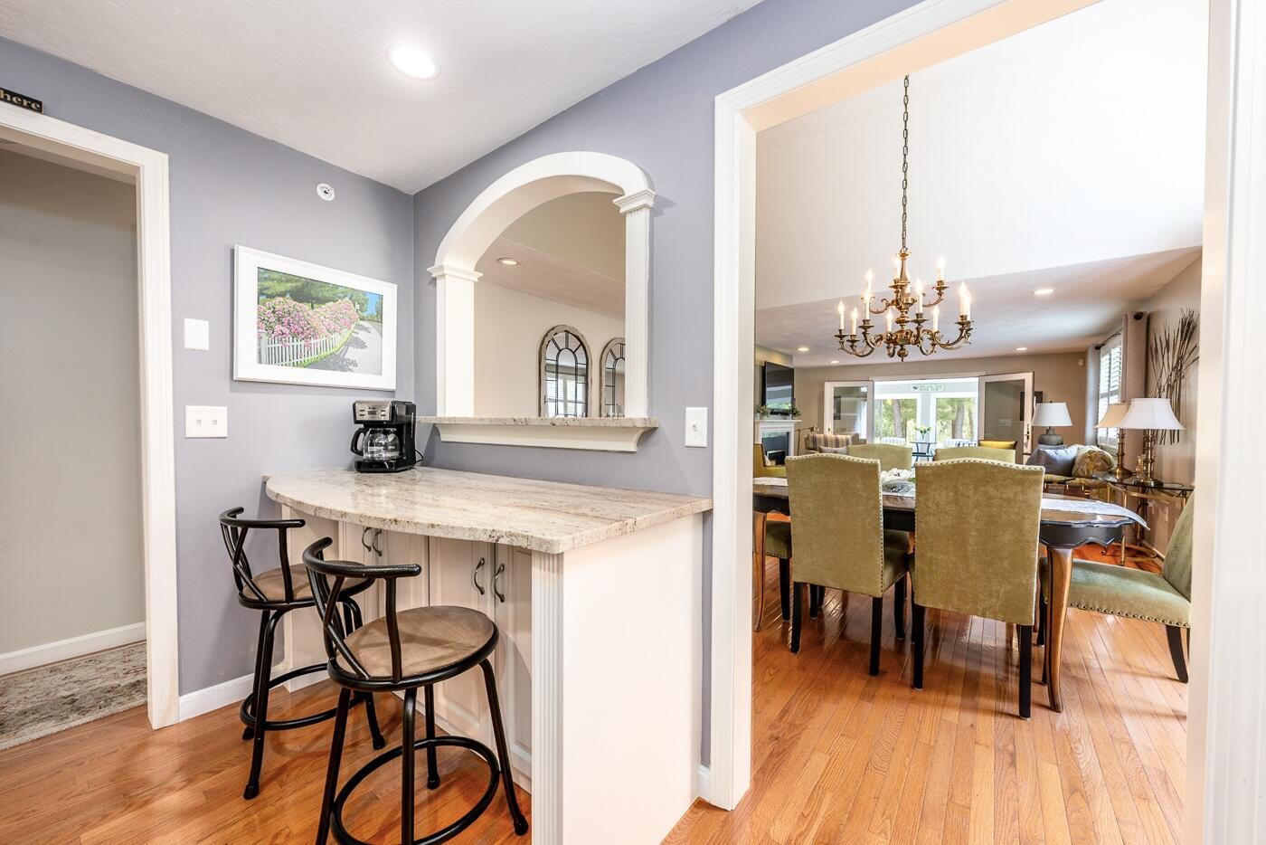 19 Longwood Road Mashpee, MA 02649 - Photo 6 of 47 Kitchen/breakfast bar