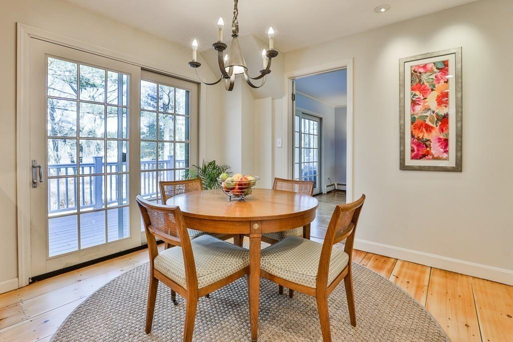 13 Sheffield Road Boxford, MA 01921 - Photo 7 of 41 a view of a dining room with furniture window and wooden floor