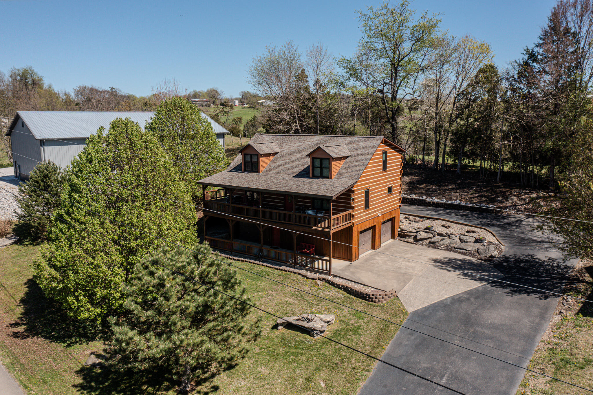 160 Mystic View Road Monticello, KY 42633 - Photo 5 of 83 Drone Front View 3