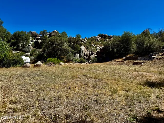 a view of a snow with a yard