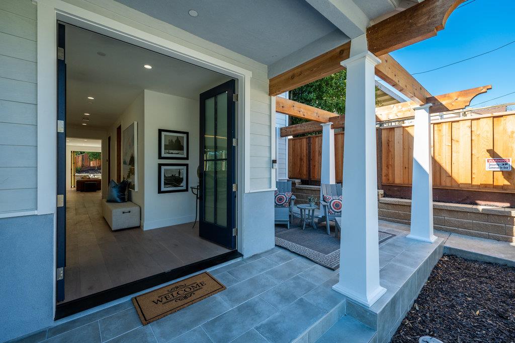 1327 Benito Avenue Burlingame, CA 94010 - Photo 3 of 41 a living room with hardwood floor and a balcony